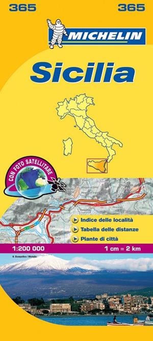 Mapa Local Sicilia | 9782067126749 | MICHELIN