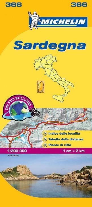 Mapa Local Sardegna | 9782067127296 | MICHELIN