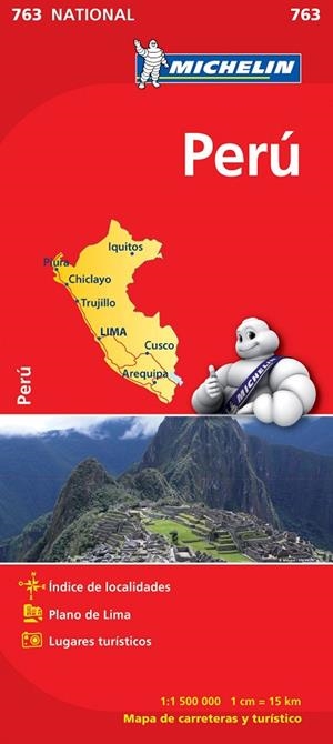 Mapa National Perú | 9782067173446 | Varios autores