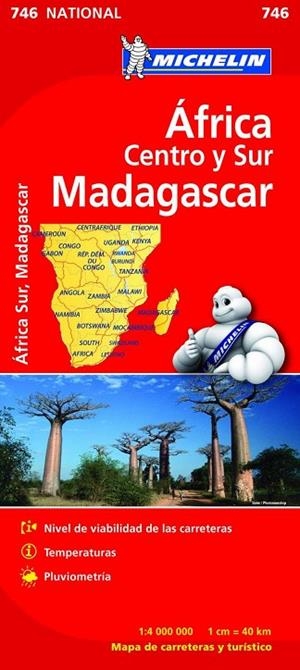 Mapa National África Centro-Sur, Madagascar | 9782067172531 | Varios autores