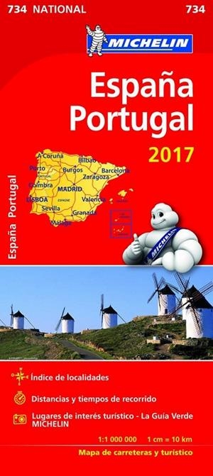 Mapa National España - Portugal | 9782067218932 | Varios autores