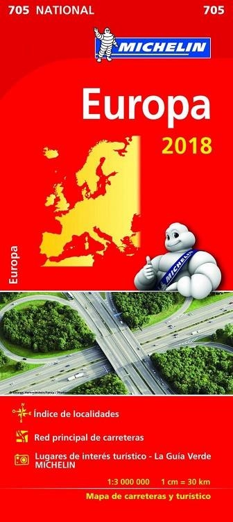 Mapa National Europa | 9782067228634 | Varios autores