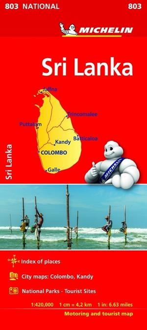 Mapa National Sry Lanka | 9782067229297 | Varios autores