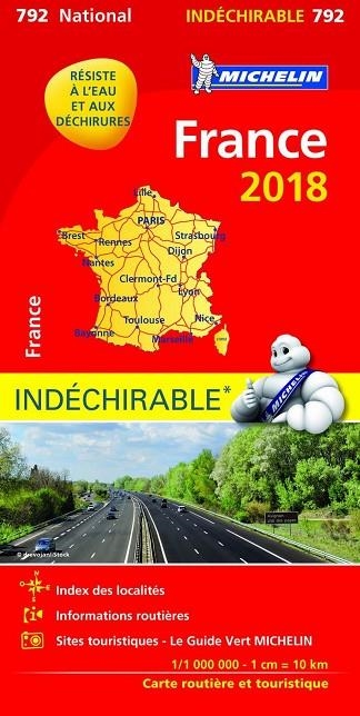 Mapa National Francia "Alta Resistencia" | 9782067226241 | Varios autores