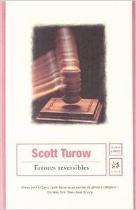 Errores reversibles | 9788476696293 | Turow, Scott