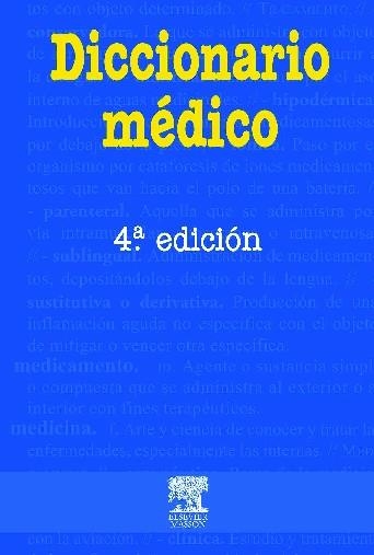 Diccionario médico | 9788445804865