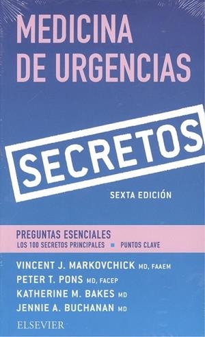 Secretos. Medicina de urgencias (6ª ed.) | 9788491132233 | Markovchick, Vincent. J.;Pons, Peter T.