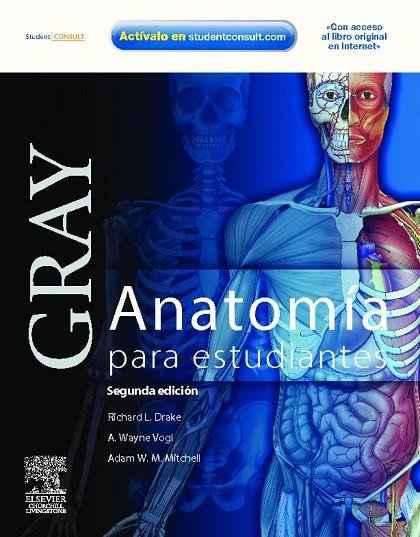 GRAY. Anatomía para estudiantes + Student Consult | 9788480866712