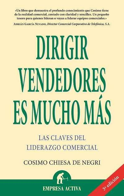 Dirigir vendedores es mucho más | 9788496627437 | Chiesa de Negri, Cosimo
