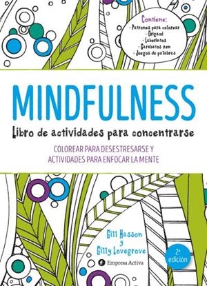 Mindfulness. Libro de actividades para concentrarse | 9788492921492 | Hasson, Gill;LOVEGROVE, GILLY