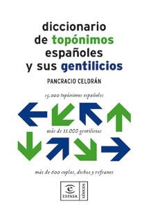 Diccionario de topónimos | 9788467030549 | Celdrán, Pancracio