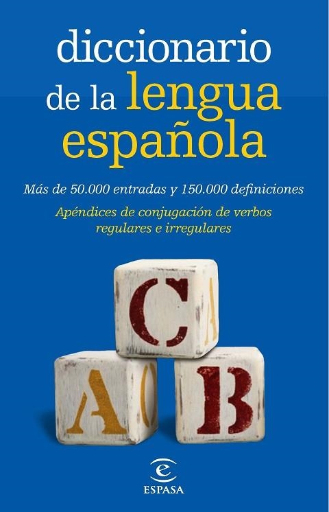 Diccionario de la lengua española (Tapa dura) | 9788467038842 | Espasa Calpe