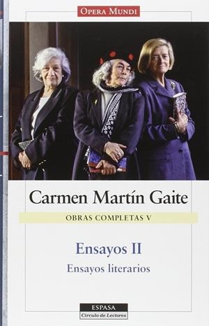 Ensayos II. O. C. Carmen Martín Gaite, vol.V | 9788467047080 | Martín Gaite, Carmen