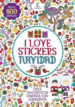 I love stickers Navidad | 9788467045116 | AA. VV.