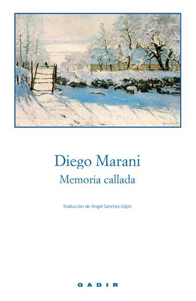 Memoria callada | 9788493376734 | Marani, Diego