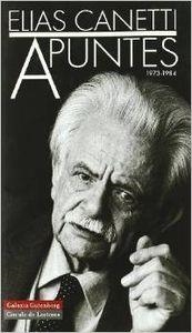 Apuntes (1973-1984) | 9788481093001 | Canetti, Elias