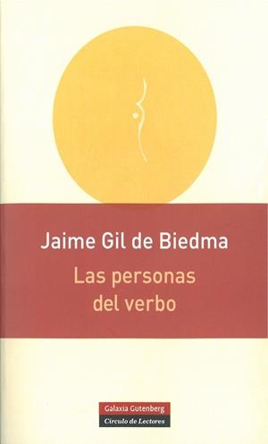 Las personas del verbo- Rústica | 9788415472032 | Gil de Biedma, Jaime