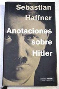Anotaciones sobre Hitler | 9788481093780 | Haffner, Sebastian