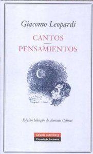 Cantos y Pensamientos | 9788481095944 | Leopardi, Giacomo