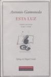 Esta luz | 9788481091403 | Gamoneda, Antonio