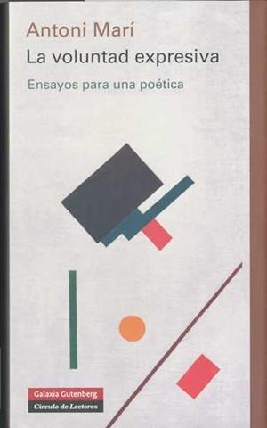 La voluntad expresiva | 9788481098587 | Marí Muñoz, Antoni