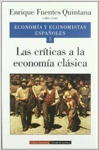 Las críticas a la economía clásica. Vol. V | 9788481091977 | Fuentes Quintana, Enrique