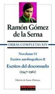 Escritos del desconsuelo | 9788481091076 | Gómez de la Serna, Ramón