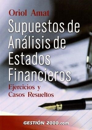 Supuestos de análisis de estados financieros | 9788480886833 | Amat, Oriol