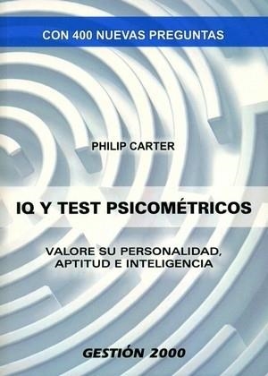 IQ y tests psicométricos | 9788496426573 | Carter, Philip