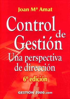Control de gestión | 9788480888417 | Amat, Joan María