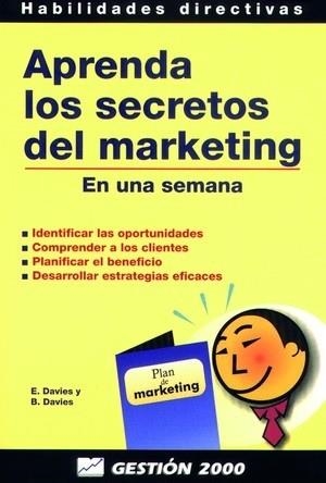 Aprenda los secretos del marketing | 9788480884372 | Davies, B.