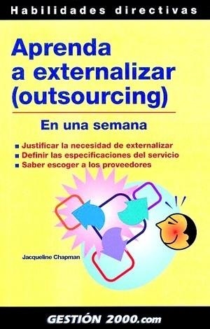Aprenda a externalizar (outsourcing) | 9788496426030 | Chapman, Jacqueline