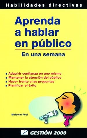 Aprenda a hablar en público | 9788480884310 | Peel, Malcolm