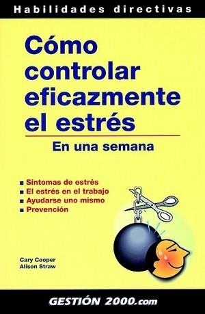Cómo controlar eficazmente el estrés | 9788480887731 | Cooper, Cary