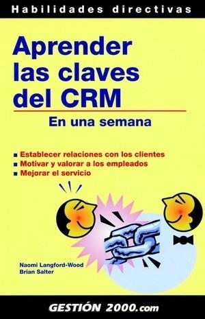 Aprender las claves del CRM | 9788496426214 | Brian Salter, Wood;Langford, Naomi