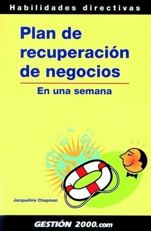 Plan de recuperación de negocios | 9788496612143 | Chapman, Jacqueline