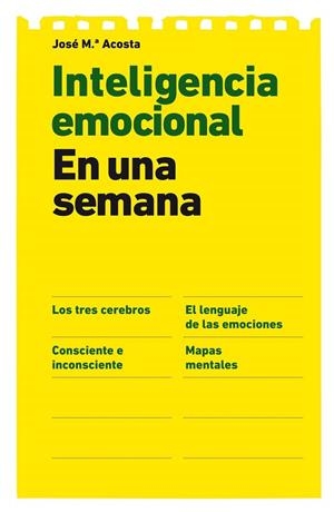 Inteligencia emocional en una semana | 9788498751673 | Acosta, Jóse Mª