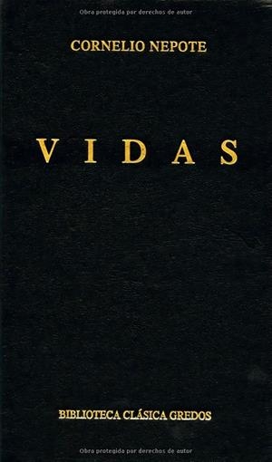 Vidas | 9788424909840 | NEPOTE , CORNELIO