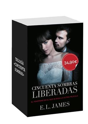 Trilogía Cincuenta sombras (estuche con Cincuenta sombras de Grey | Cincuenta sombras más oscuras | Cincuenta sombras liberadas) | 9788425393808 | E.L. James