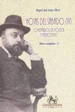 Hojas del sábado (IV) | 9788499652009 | dels Sants Oliver, Miquel