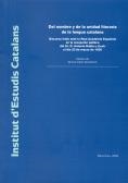 Del nombre y de la unidad literaria de la lengua catalana : discurso leído ante la Real Academia Española en la recepción pública del sr. D. Antonio R | 9788472837225 | Rubió y Lluch, Antonio