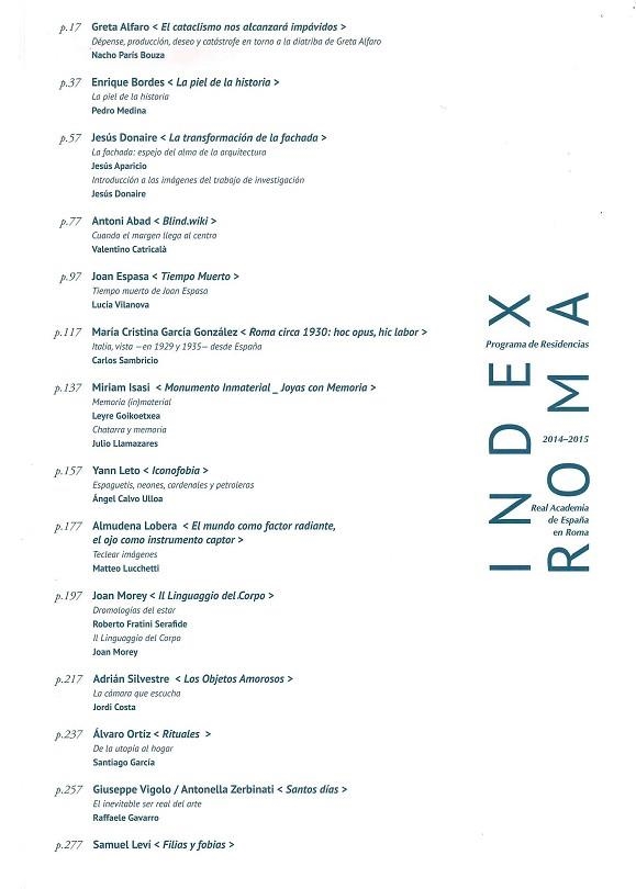 INDEX ROMA | 9788416248568 | VV.AA.