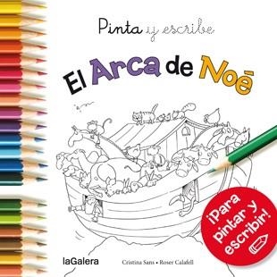 Pinta y escribe El Arca de Noé | 9788424656690 | Sans Mestre, Cristina