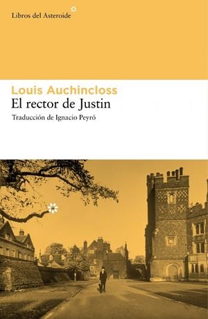 El rector de Justin | 9788492663255 | Auchincloss, Louis