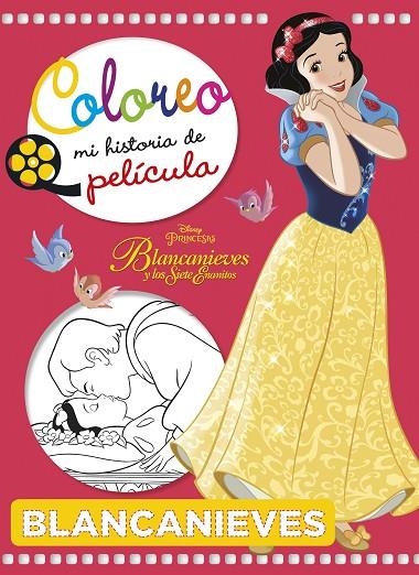 Blancanieves y los siete enanitos. Coloreo mi historia de película | 9788416917662 | Disney