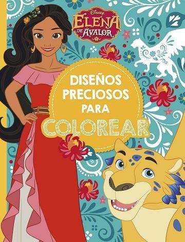 Elena de Ávalor. Diseños preciosos para colorear | 9788416917822 | Disney