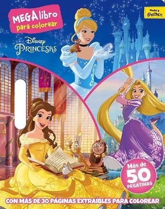 Princesas. Megalibro para colorear | 9788499518572 | Disney