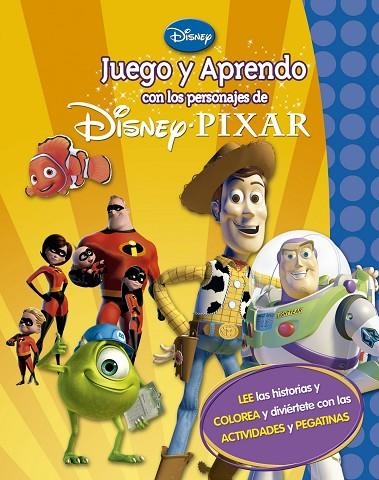 Juego y aprendo con mis personajes favoritos de Disney Pixar | 9788499513850 | Disney