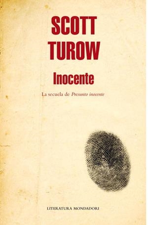 Inocente | 9788439723196 | Turow, Scott