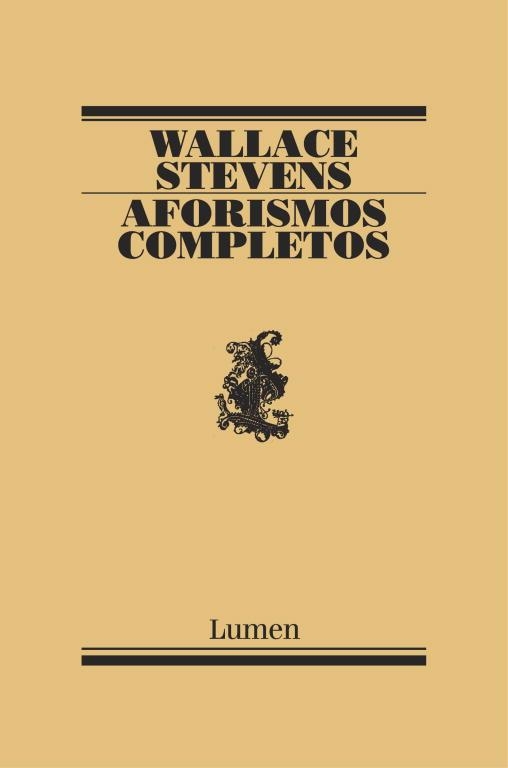Aforismos completos | 9788426428691 | Wallace Stevens